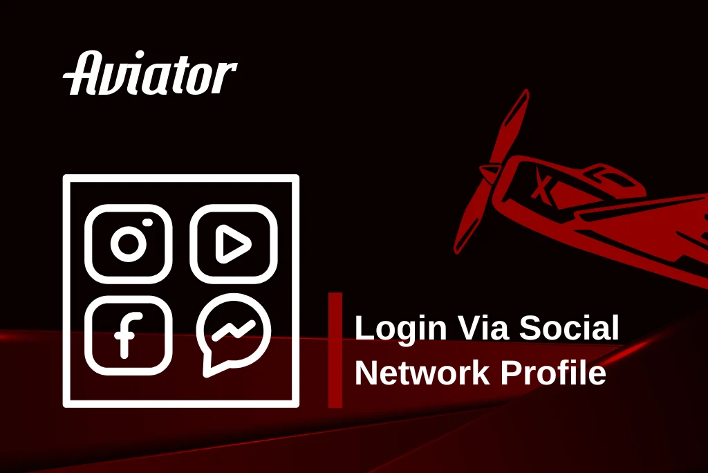 Aviator Login Via Social Network Profile